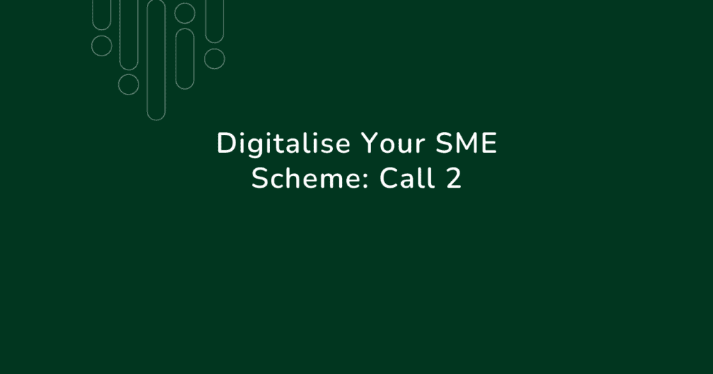Digitalise Your SME Scheme Malta: Call 2 guide banner, Eunoia Data and AI Company