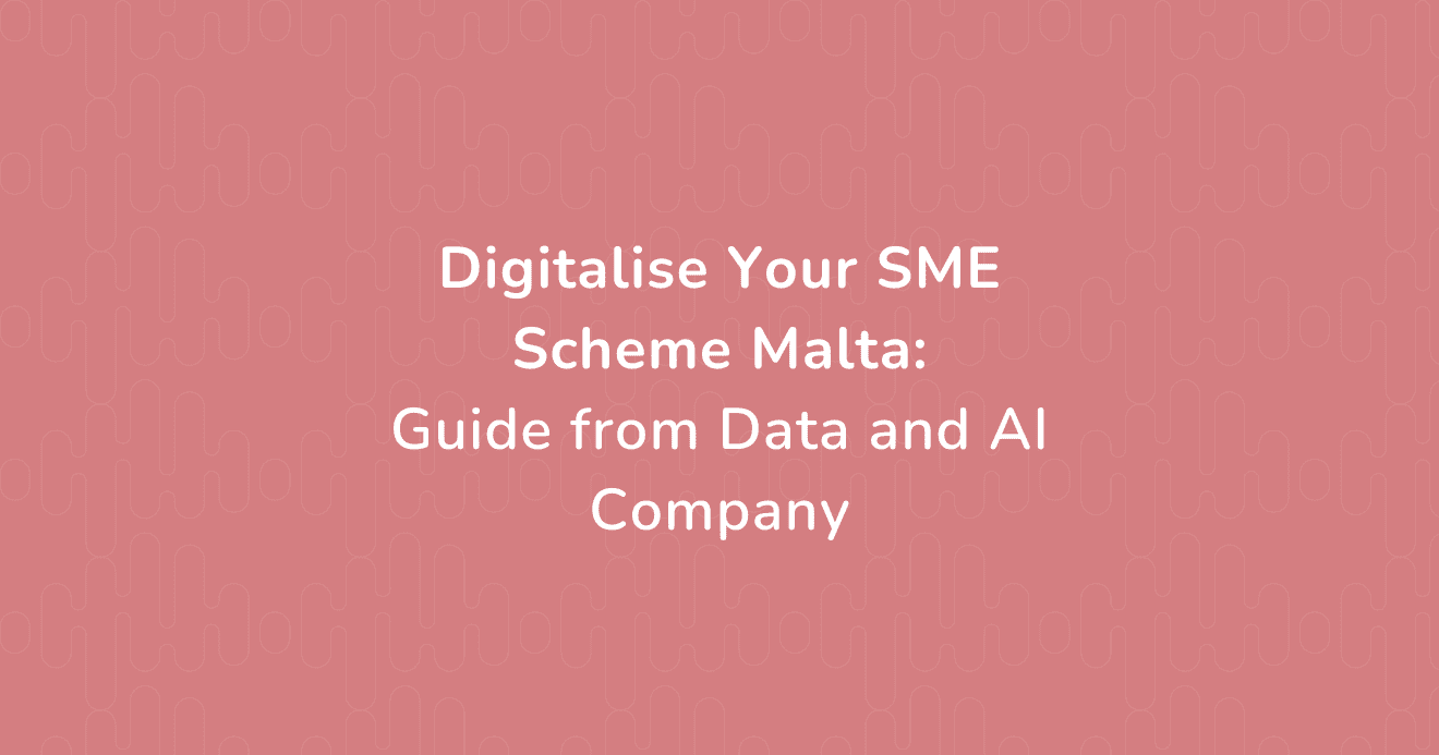 Digitalise Your SME Scheme Malta guide banner, Eunoia Data and AI Company
